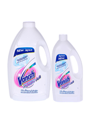Vanish White Fabric Stain Remover Liquid, 3 Liters + Free 1 Liter