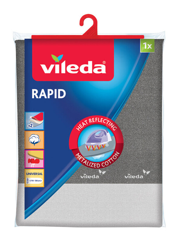 

Vileda Rapid Ironing Board Cover, Grey