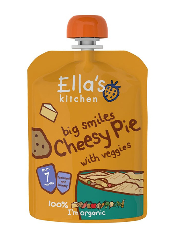 Ella's Kitchen Organic Cheesy Pie with Veggies, 130g