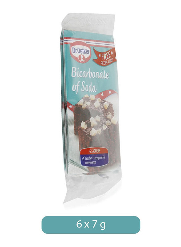 

Dr. Oetker Bicarbonate of Soda - 6 x 7 g