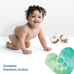 Pampers Pure Protection Diapers, Size 2, 4-8kg - 39 Count