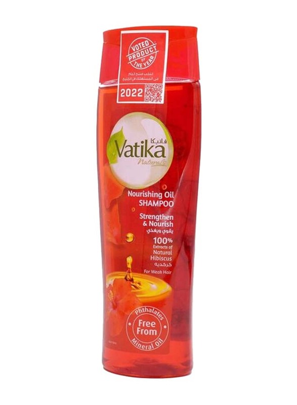 Dabur Vatika Shampoo with Hibiscus Oil, 425ml