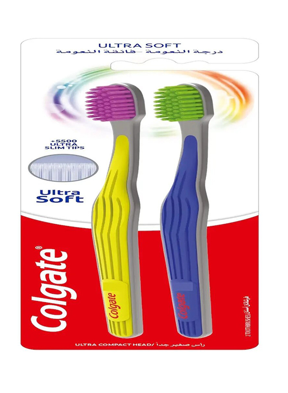 Colgate Ultra Soft Toothbrush - 2-Piece