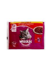 Whiskas Beef Liver in Gravy Cat Food - 4 x 80 g