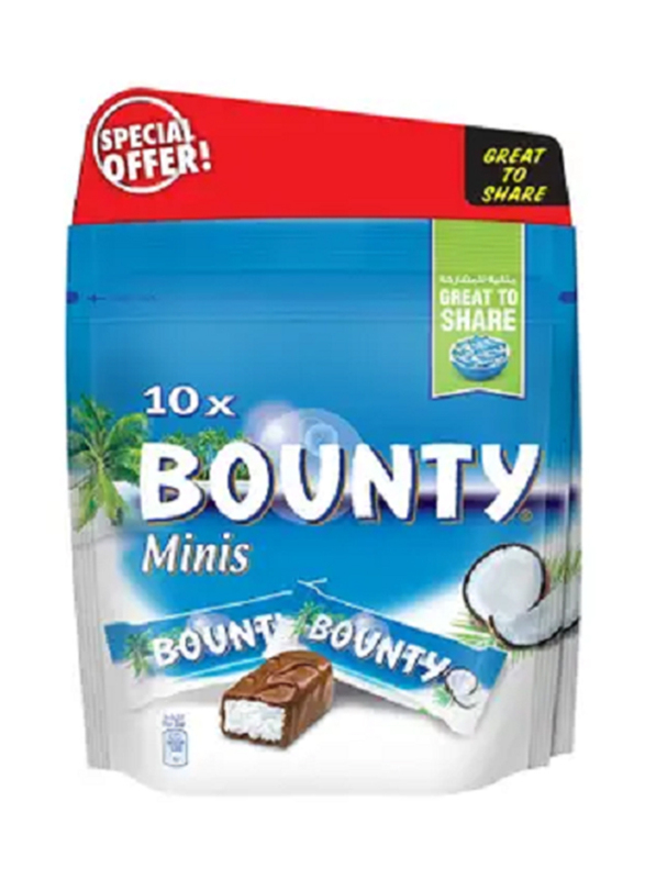 Bounty Minis Coconut Chocolate, 2 x 285g