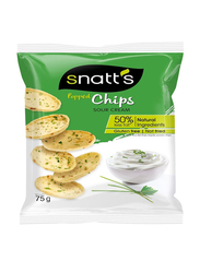 Snatt's Sour Cream & Onion Popped Chips, 75g