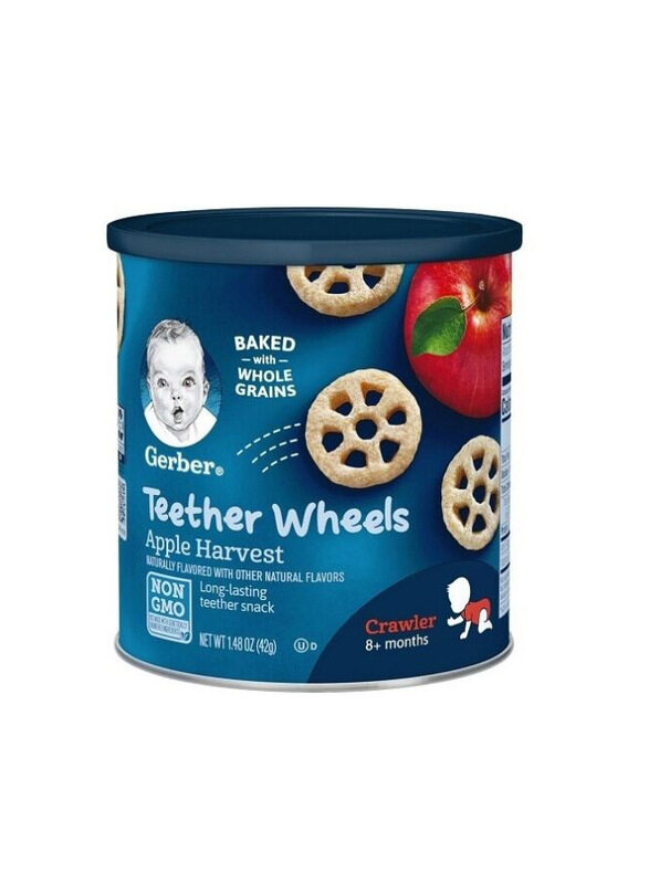 

Gerber Teether Wheels Apple Harvest - 42 grams
