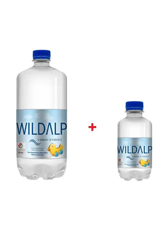 

Wildalp Natural Spring Water for Baby, 1 Liter + 250ml, 2 Pieces
