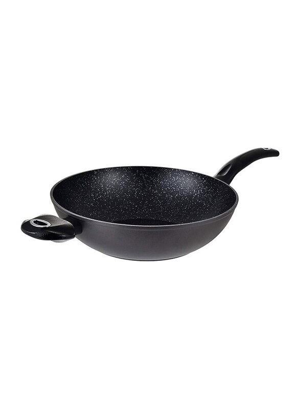 

Bergner 30cm Orion Wok with Induction, Black