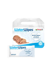 Water Wipes 4-Piece 60 Wipes Sensitive Wipes for Babies