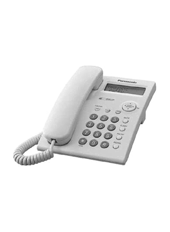 Panasonic Corded Telephone, KX-TSC11, White