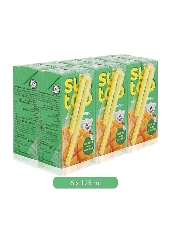 

Suntop Alphonso Mango Fruit Drink - 6 x 125ml