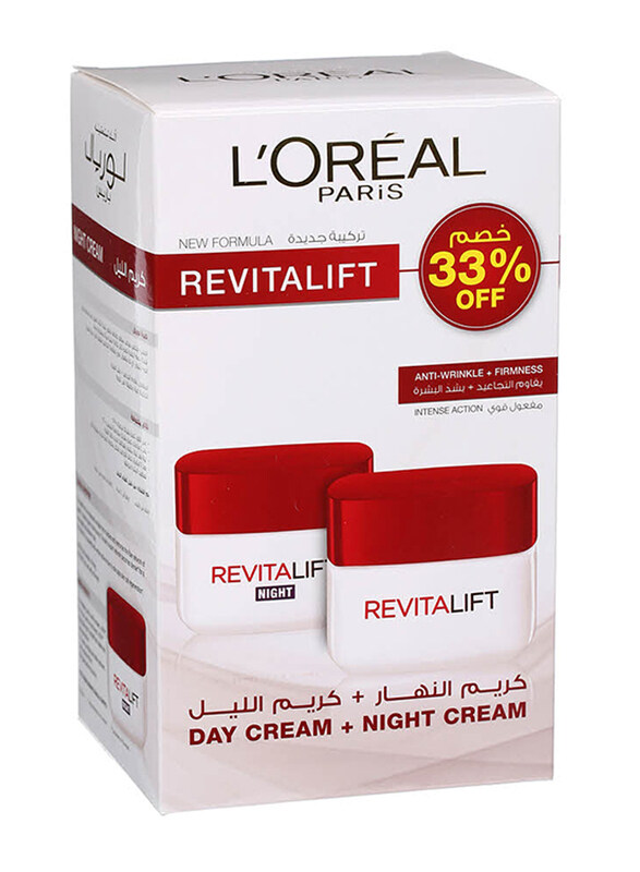 

L'Oreal Paris Revitalift Day Cream and Night Cream, 2 x 50ml