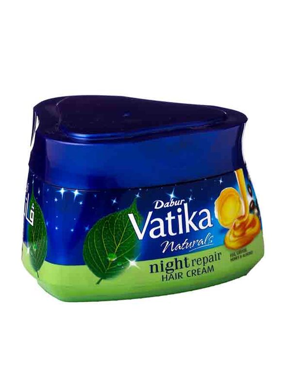 Dabur Vatika Night Repair Hair Cream for All Hair Types, 140ml