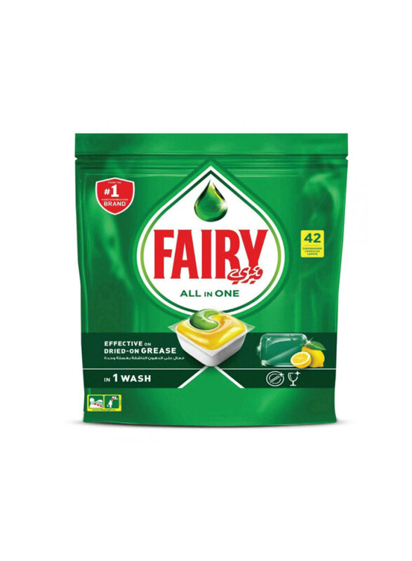 

Fairy All In One Yellow Dish Wash - 42 Tablets