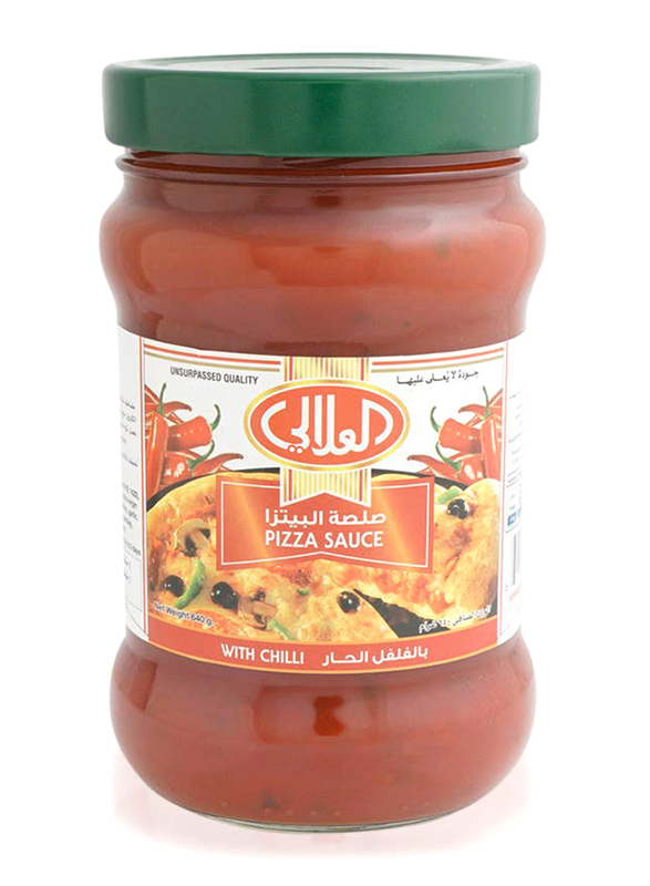 Al Alali Pizza Sauce wiht Chilli Pizza Sauce, 640g