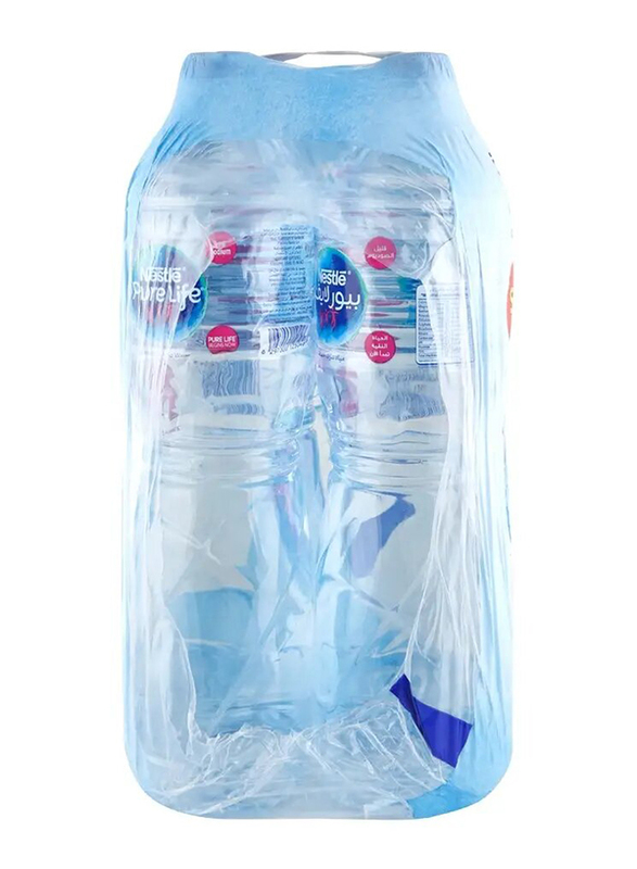 Nestle Purelife Bottle Sparkling Water, 6 x 1.5 Liters