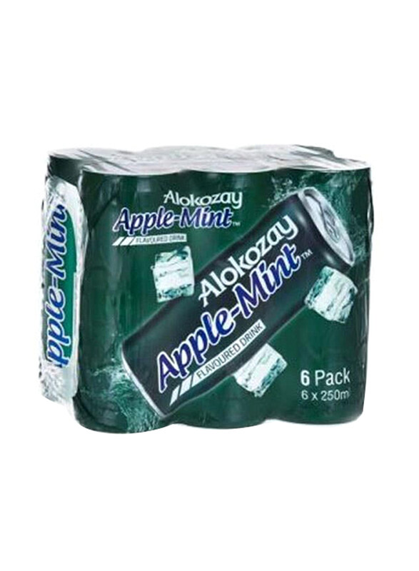 

Alokozay Apple Mint Flavor Drink, 6 x 250ml