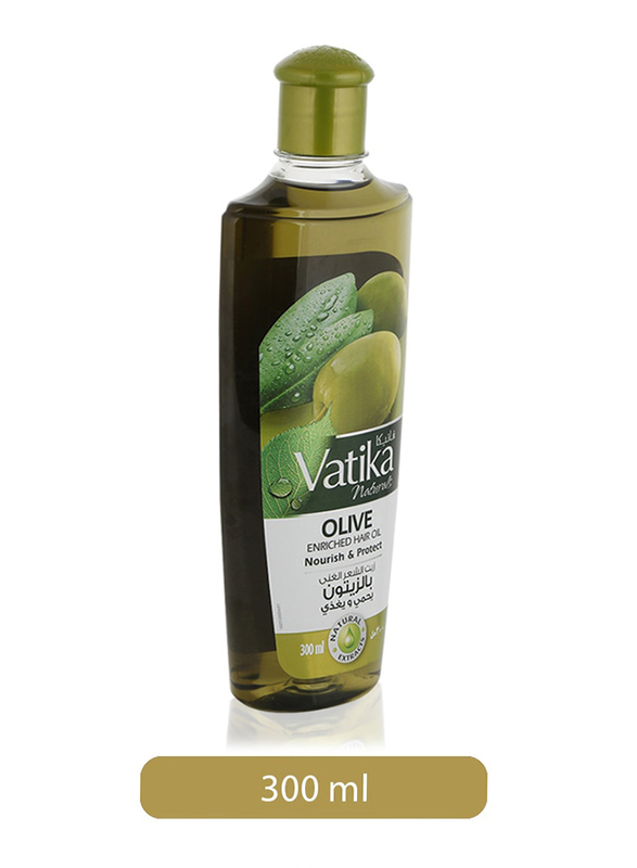 Dabur Vatika Naturals Olive Hair Oil for Oily Hair, 300ml