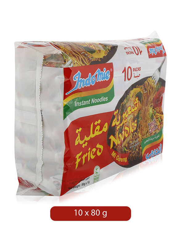 

Indomie Mi Goreng Instant Fried Noodles - 80 g x 10 Pieces