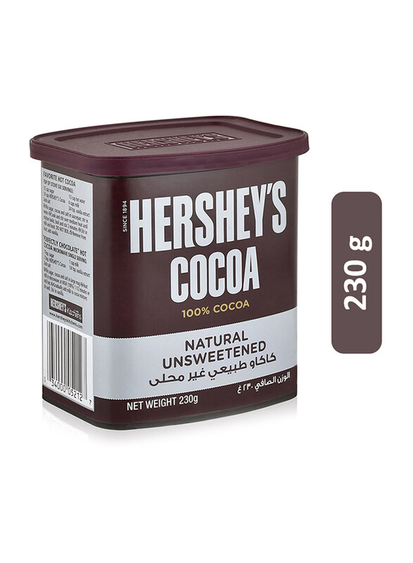 

Hershey's Natural Unsweetened 100% Cocoa Powder, 230g