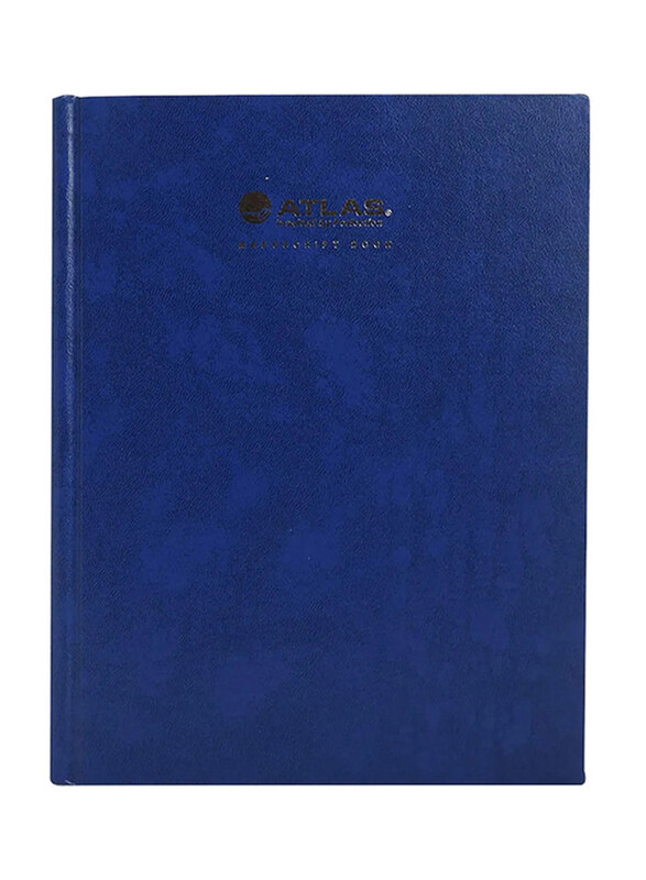 

Atlas Manuscript Note Book 4QR, 10 x 8, 70 GSM, Blue