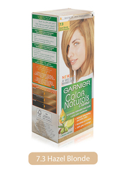 Garnier Color Naturals Creme Haircolor, 7.3 Hazel Blonde, 60ml