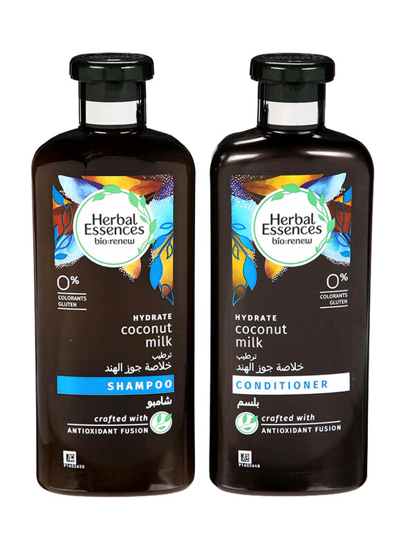 

Herbal Essences Herbal Essence Coconut Milk Shampoo + Conditioner - 2 x 400 ml