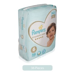 Pampers Premium Care Diapers Size 6 (13+ Kg) - 36 Pcs