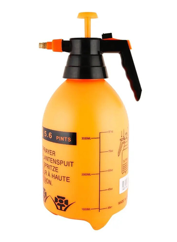 Sweet Home 3 Ltr Spray Bottle, Orange