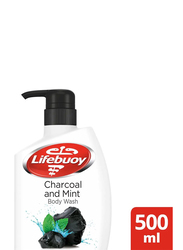 Lifebuoy Charcoal and Mint Antibacterial Body Wash - 500ml