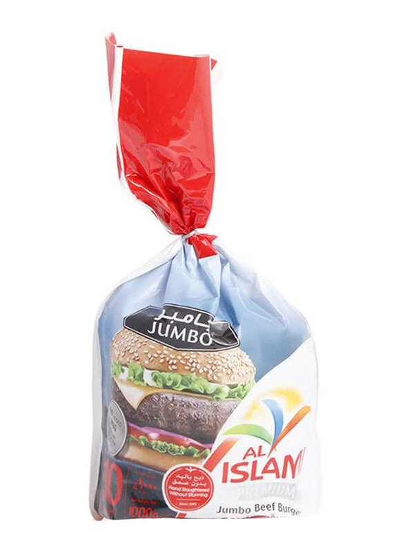 

Al Islami Premium Jumbo Beef Burger, 10 Piece, 1000g