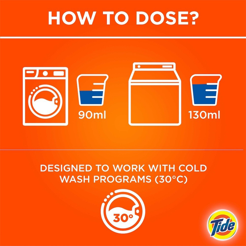 Tide Power Gel Laundry Detergent, 2.8 Liters