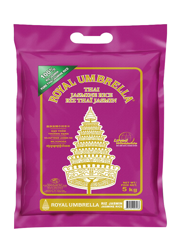Royal Umbrella Thai Jasmine Rice, 5 Kg