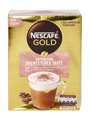 Nescafe Gold Cappuccino Unsweetened Taste Coffee, 142g