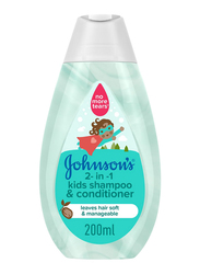 Johnson's Baby 200ml 2-in-1 Shampoo & Conditioner for Kids