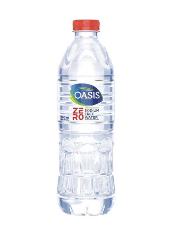 Oasis Zero Sodium Free Drinking Water, 500ml