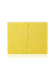 Union Cellulose Sponge Scorer - Green & Yellow, 11 x 7 x 2cm