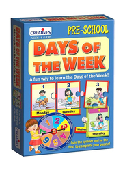 Creative Days Of The Week Puzzles Game Set, Learning & Education, Ages 4+