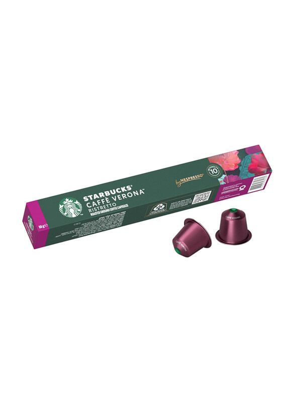 Starbucks Caffe Verona by Nespresso Capsules, 55g