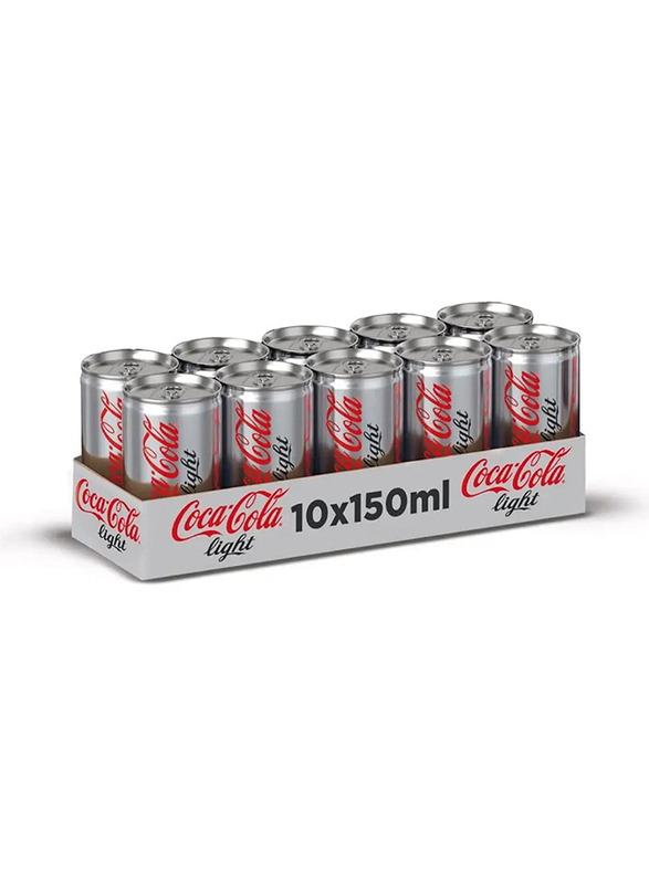 Coca-Cola Coca-Cola Light Can - 10 x 150ml