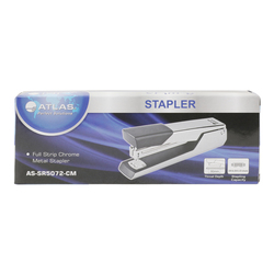 Atlas AS-SR5072-CM Chrome Full Strip Metal Stapler, Chrome