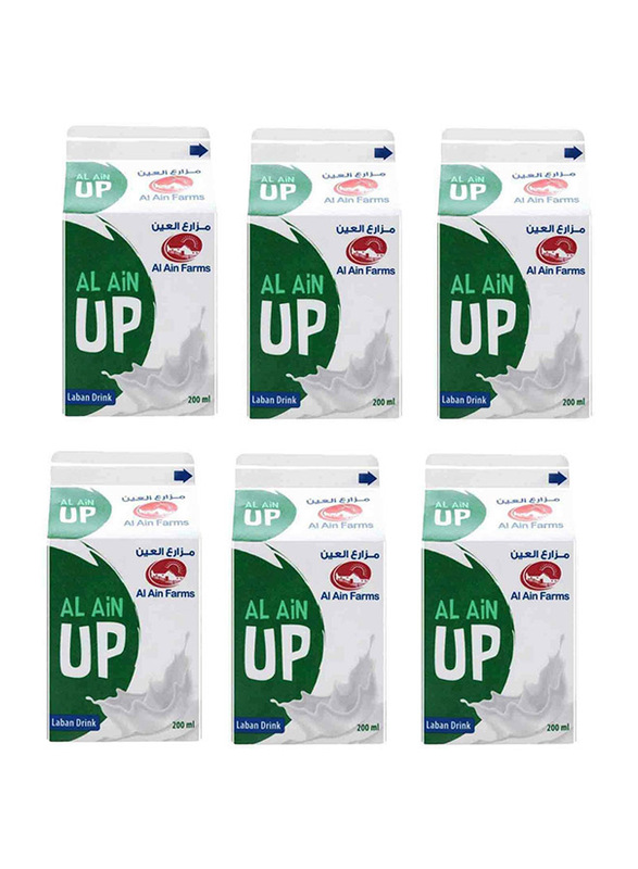 Al Ain Up Laban Drink, 6 x 200ml