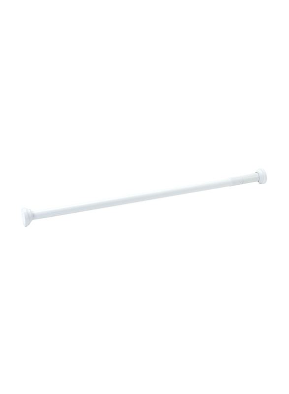 Tatay Aluminium Extendable Straight Rod, 110-190mm, White