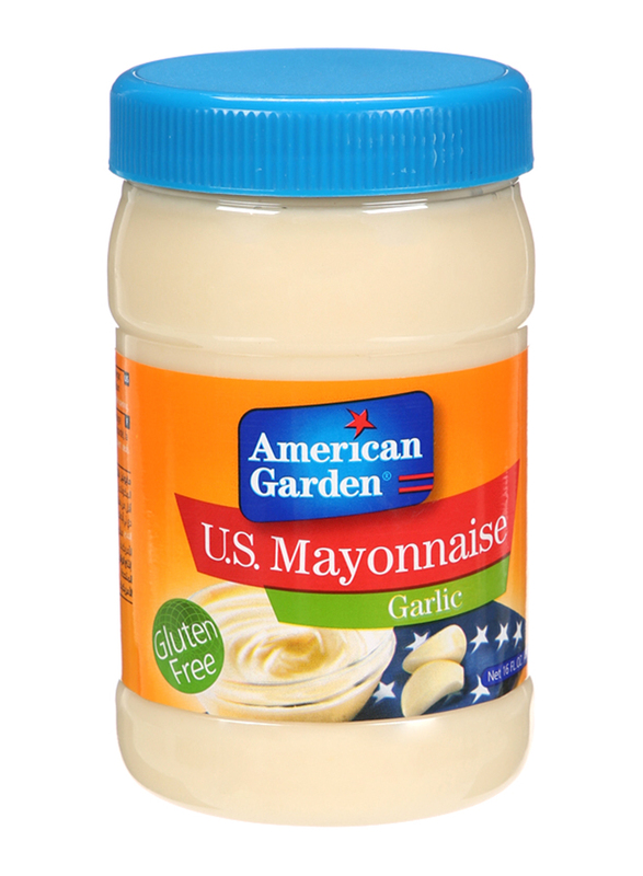 American Garden Mayonnaise Garlic, 16oz