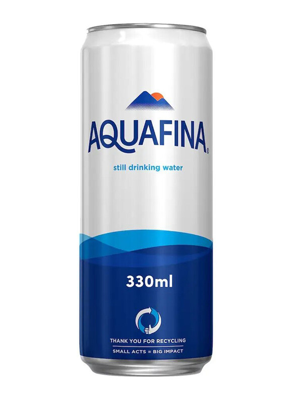 

Aquafina Still Drinking Water Recyclable Can, 330ml