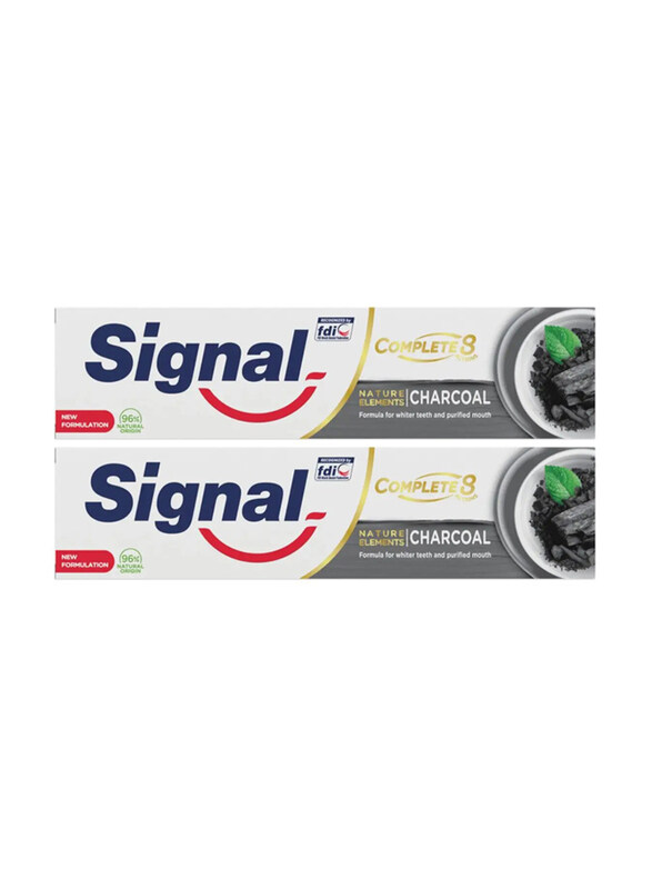 

Signal Toothpaste Charcoal, 2 x 100ml