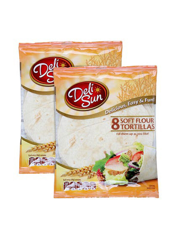 

Deli Sun Soft Flour Tortilla, 2 x 320g