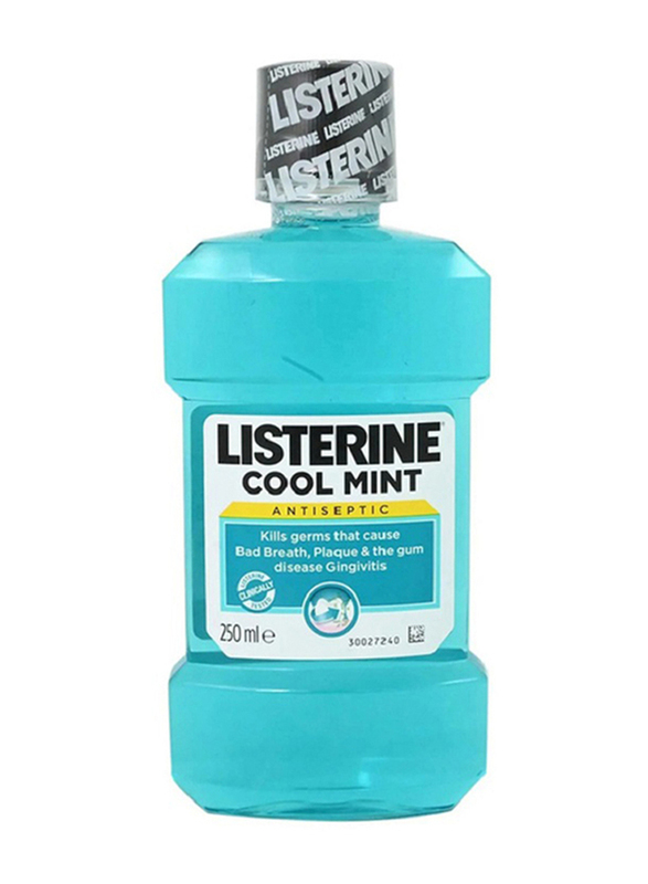 Listerine Cool Mint Antiseptic Mouthwash, 250ml