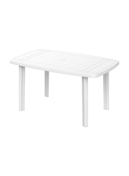 Cosmoplast Long Table, White